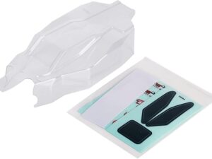 [LCRACING] RCカー L5034 BHC-1用 クリアボディ(ポリカボネード製未塗装)(シール付)