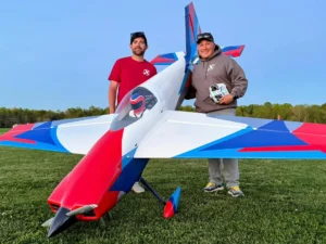 125" LASER EXP V2 - White/Red/Blue/Silver (2 Cylinder version) 【お取り寄せ】